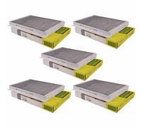 5X MANN-FILTER Filtre Intérieur Biofonctionnel Pour Allergiques FP 3569