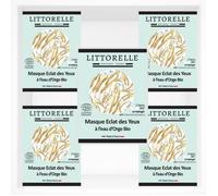 5x Masque Eclat Des Yeux Certifié Bio ? Patch Yeux 360° - Anti Cernes, Anti Poches, Hydrate, Lisse, Matifie. Made In France