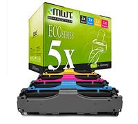 5X MWT Compatible Toner Compatible pour HP Couleur Laserjet Pro MFP M 476 dw nw dn remplace CF380X-83A 312A 312X