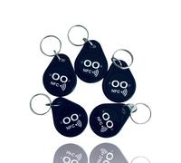 5x NFC GOOD Tags Porte-clés NTAG216 Tag pour iOS iPhone et Android