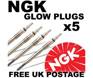 5x NGK Ntk Diesel D Bougies Préchauffage Mercedes Benz ML270 CDI 2.7 99>05 #