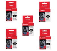 5X Original Canon Cartouche D'Encre BCI-10 Noir Pour BJ 30 40 70 80 BN 700
