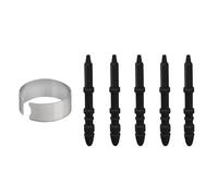 5X Original Pointes pour Dell PN350M PN338M & Microsoft Surface Pro 3 Pen | pour HP 1MR94AA 2MY21AA HSA-M001S 905512-00 MPP1.51 & Asus SA200H SA201H Stylus, Noir