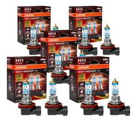 5X OSRAM DUOPACK H11 NIGHT BREAKER 220 Halogène Jusqu'à +220% Modèle 2024/25