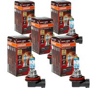 5X OSRAM H11 NIGHT BREAKER 220 Halogène Jusqu'à +220% 1350 Lm 55W Modèle 2024/25