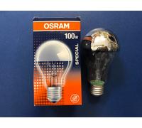 5X OSRAM / Radium Spécial Ampoule E27 100W Monticule Argent Miroir Tête Dimmable