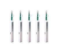 5X Outil de Nettoyage SC/FC/ST One Touch Stylo de Nettoyage 2,5 mm 800 Nettoyant à Fibre Optique de Nettoyage