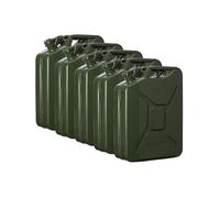 5x Oxid7 Metallkanister Métal Jerrycan Bidon de Combustible Vert Olive 20, L