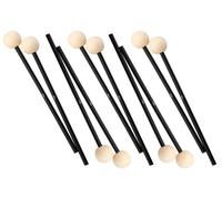 5x Paire Battes Baguettes Avec Xylophone Vibraphone Percussion 28,5cm Bois Set