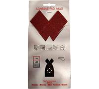 5x papier abrasif pour meuleuses angulaires 200mm x 110mm Makita Metabo Bosch Grob 40