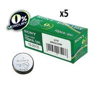 5x Pile SONY 379 SR716SW 0% Mercure