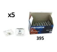 5x Piles 395 Renata pour Montre (SR927SW)