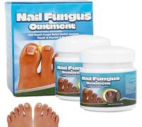 5x pommade contre les champignons des ongles à guérison rapide, soin quotidien doux pour les ongles décolorés et fissurés, renforce l'apparence des ongles/des orteils (2 Pcs)