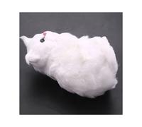 5X RéAliste Mignon Simulation en Peluche en Peluche Blanc Persan Chats Jouets Chat PoupéEs Table DéCor Enfants GarçOns Filles