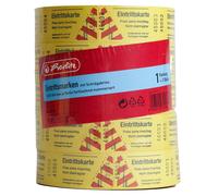 Billets d'entrée Herlitz 1.000 coupons par rouleau couleur aléatoire (5 rouleaux)