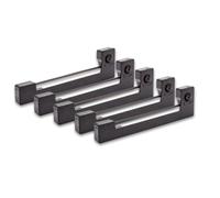 5x ruban, ruban en nylon, bande d'encrage vhbw de type Epson ERC-09, Epson C43S015354, ERC-09B pour imprimante matricielle General Teknika G 1800.