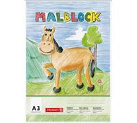 5X RUNNEN 1047304 Malblock, A3, 50 Blatt