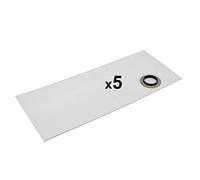 5x Sac Aspirateur compatible avec WAP SQ 450-11, SQ 450-21, SQ 450-31, SQ 450-1M/H, SQ 450-2M, SQ 450-3M/H, SQ 490-31, Turbo XL, SQ 4