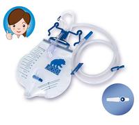 5x Sachet à Urine Urosid 2000S 2 Litre Stérile Urindrainage Système 120cm PZN