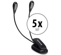 5x Set de Lampe LED Pupitre Lecture de Piano Clip Eclariage Illuminer Pince