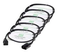 5x Set Pronomic IECIEC-1,0 câble de connexion rallonge 1,0 m G