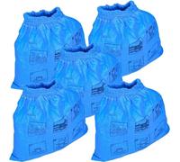 5x Sillar Filtre textile de rechange pour Parkside PNTS 1300 C3 A1 B2 1250/9 1250 Sac en tissu bleu Parkside PNTS Filtre moteur Aspirateur eau et poussières/Aspirateur à cuve Filtre textile lavable