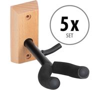 5x Support Fixation Monture Crochet Mural Pour Violon Bois Set Professionell