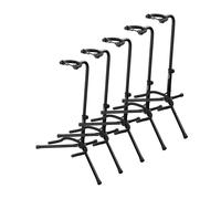 5x Support Stand Pied Guitarre Basse Universal Electrique Acoustiqe Pliable Set