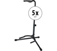 5x Support Stand Pied Manche Fixer pour Guitare Bass Juste universal Noir Neuf