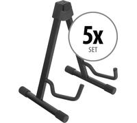 5x Support Stand Universel Guitare Basse Reglable Rembourre Pliable Acier Robust