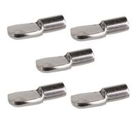 5X TAQUET DE RAYON UNIVERSEL 3MM 5MM 7MM POUR MEUBLE PLACARD ETAGERE ARMOIRE BOIS FIXATION SUPPORT PATE EMBOUT POSE MAINTIEN PLAQUE (Diamètre 3mm)