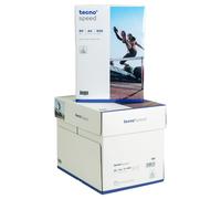 5x Tecno Vitesse Papier 80g/M² din A4 2500 Feuille Blanc pour Imprimante