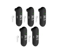 5X ThermomèTre Frontal USB TermomèTre NuméRique Moniteur pour BéBé TempéRature Corporelle Compteur de FièVre Infrarouge pour Enfants-Noir