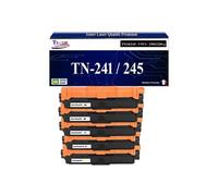 5 Toners compatibles avec Brother TN241 TN245 pour Brother MFC9140CDN, MFC9142CDN -