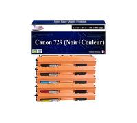 -5x Toners compatibles avec Canon 729 pour Canon LBP7010C, LBP7018C