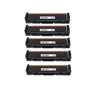 T3AZUR - 5x Toners compatibles avec HP Color LaserJet Pro M255dw, M255nw avec puce Multicolore