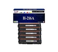 - 5x Toners compatibles avec W2410A, W2411A, W2412A, W2413A, 216A