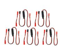 5X Treuil Ch3 3 Voies Ligne de Commande Panneau Télécommande Récepteur Câble pour 1/10 Rc Chenille Axiale Scx10 Trx4
