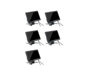 5X TV 7 Pouces HD Moniteur 800X480 Écrans LCD de Voiture Portables sur DVD/CMMB Deux Entrées pour Voitures de Tourisme Camions