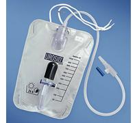 5X UROSID Sac De Jambe Pour Le Jour Et La Nuit 1000 Ml STERIL 60Cm PZN 03003051