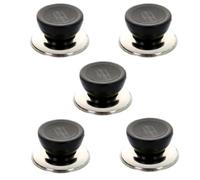 5x Ustensiles De Cuisine, Boutons De Remplacement Poignée Universel Pot, Boutons De Rechange Pour Couvercle De Casserole, Universelle Poignées De Maintien De Casserole Pour Casserole Et Casserole En V