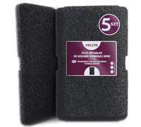 5x Vellto Filtre Pour Sèche-Linge Compatible avec Beko Grundig Dexon Smeg Continental Edison Essentiel Listo Saba Mousse Anti-Peluches Pompe À Chaleur Condenseur Lavable Pièce De Rechange