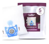 5x Vellto Sac Aspirateur Compatibles avec Bosch AquaWash&Clean BWD41720 ProHygienic BWD420HYG ProAnimal BWD421PET ProPerform BWD421PRO Sacs de Rechange Poussière Filtres