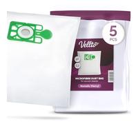 5x Vellto Sac Aspirateur Compatibles avec Numatic 604015 NVM-1CH Henry George Harry James Junior Hetty Basil Charles HVC HVR 160 200 RSV200 HRP200 HET180 Sacs de Rechange Poussière Filtres