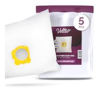 5x Vellto Sac Aspirateur Compatibles avec Rowenta Wonderbag WB484720 WB305120 WB305140 WB404111 WB406120 Compacteo Silence Force Spaceo RO5913 RO5921 RO5931 RO5938 Sacs de Rechange
