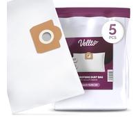 5x Vellto Sac d’Aspirateur Compatibles avec Bosch Gas 15 20 1200 L 15-20 Compatibles avec Makita VC3511L VC3011L VC2512L VC2511L VC2012L VC2010L 446L Filtrants de Rechange