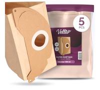 5x Vellto Sac Papier Aspirateur Compatible avec Kärcher WD2 MV2 A2004 SE2001 SE3001 A2054 A2099 WD2240 WD2250 WD 2.200 Double Couche Remplacement 6.904-322.0 6.414-552.0