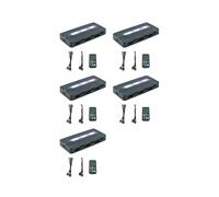 5X Ventilateur 5V/3 Broches ARGB 4 Broches Contrôleur de Température PWM HUB 1 à 6 Rythme Musical Aura Sync Ventilateur de Refroidissement