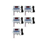 5X Xh-W3002 220V Contrôleur de Température Led Numérique 10A Sonde de Commutateur de Commande de Thermostat avec Capteur Étanche W3002