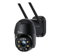 5X Zoom Optique Caméra Surveillance WiFi Extérieure Ctronics Caméra sans Fil 1080P Détection Humaine Suivi Automatique 355° 90°Vision Nocturne Colorée Audio Bidirectionnel Étanche IP66